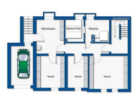 Kellergeschoss - Haus A