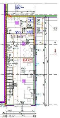 Grundrissplan Büro OG