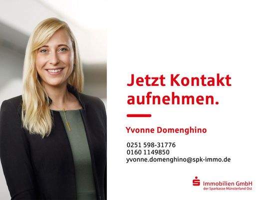 Ihre Beraterin für Neubauimmobilien - Yvonne Domenghino