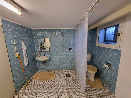 Sanitärbereich Keller