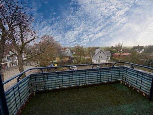 Balkon in Südausrichtung