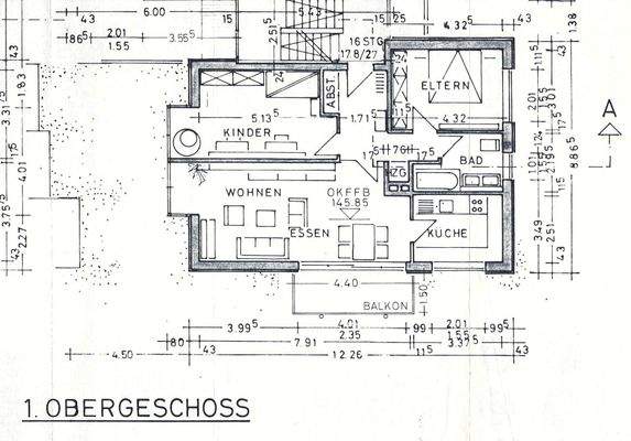 Grundriss Obergeschoss