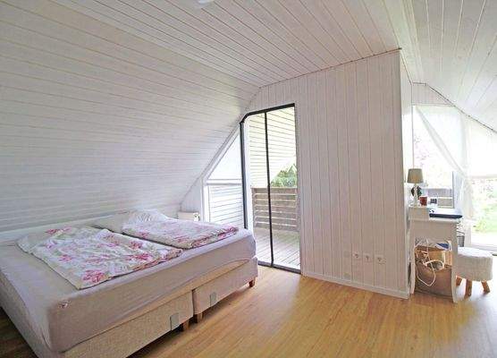 Schlafzimmer im Dachgeschoss