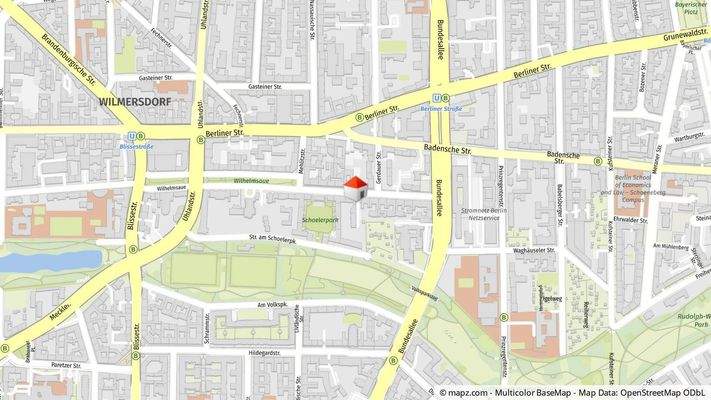 Geolyzer Kartenausschnitt