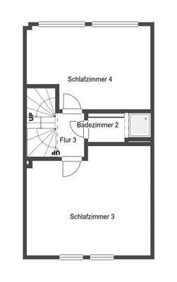 Grundriss Skizze 3.OG