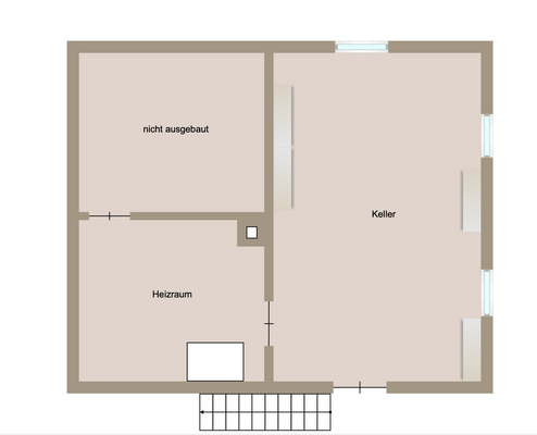 Grundriss Keller