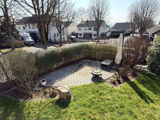 Grillplatz im Garten