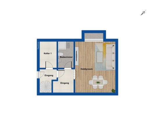 Grundriss Untergeschoss