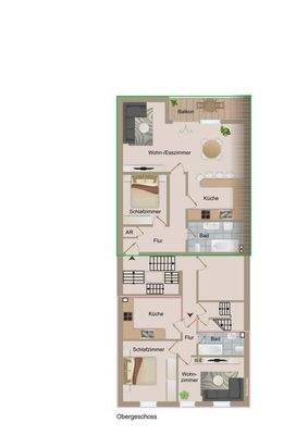 Grundriss Obergeschoss