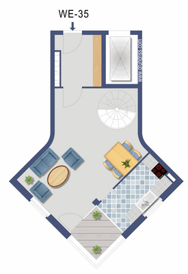 Gestalteter Grundriss 1