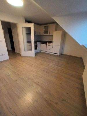 Wohnzimmer / Einbauküche