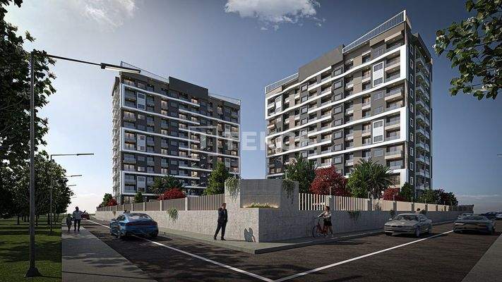 Flats in a Complex with Extensive Social Amenities in Mersin Mezitli