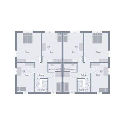 Grundriss Obergeschoss