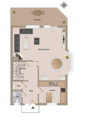 Grundriss - Erdgeschoss