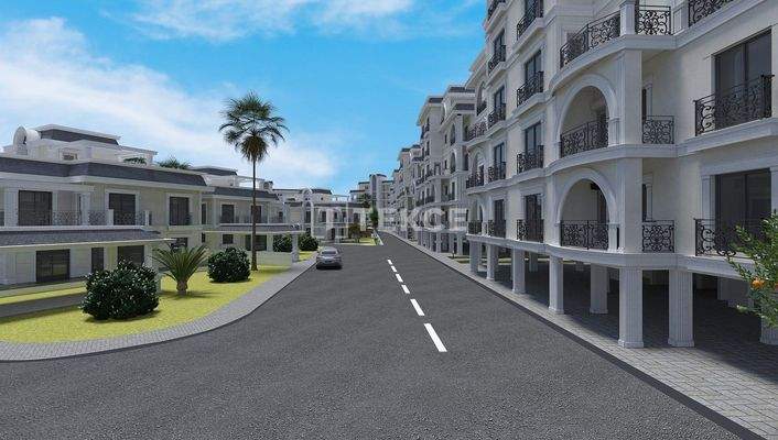 Real Estate near Sea with Community Pool in North Cyprus İskele