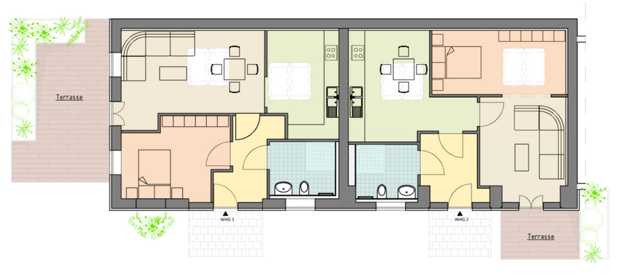 Grundriss Nebengebäude