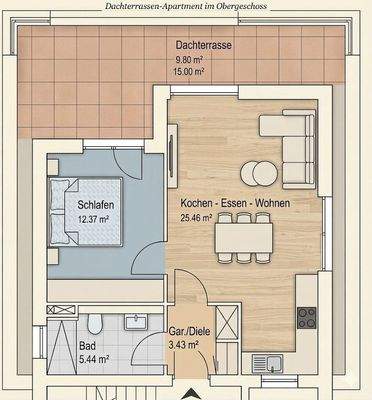 Grundriss Vermietung