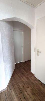 Zugang zum Badezimmer und Waschplatz