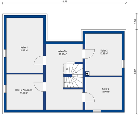 Kellergeschoss "Philip" - Variante