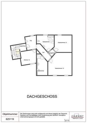 Grundriss Dachgeschoss