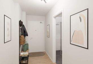 Heller und freundlicher Eingangsbereich