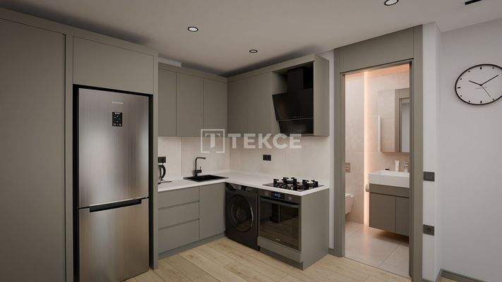 Apartments Near Social Amenities and Sea in Antalya Muratpaşa