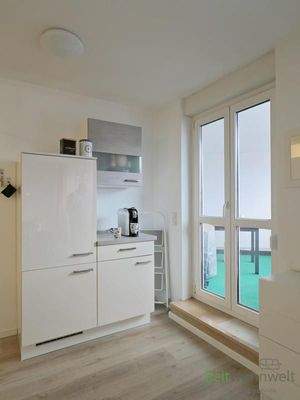 Blick zum Balkonausgang