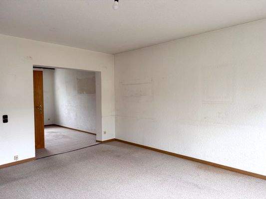  ...und Durchbruch zum Ess-Kinderzimmer