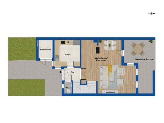 Grundriss Erdgeschoss