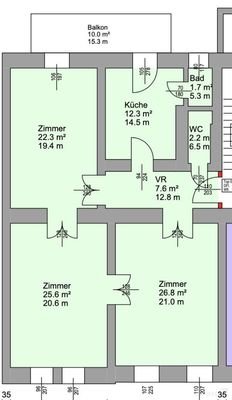 Grundriss Top 5