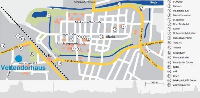 Lageplan Vettendorhaus