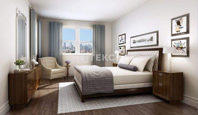 Apartments 900 Meters from the Coastline in Beşiktaş Istanbul