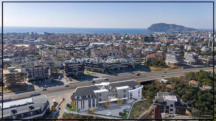 Modern Commercial Units in a Business Center in Alanya Antalya