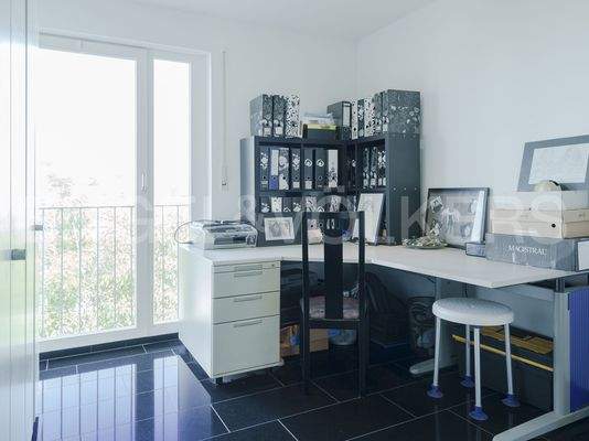 Homeoffice Ecke im DG