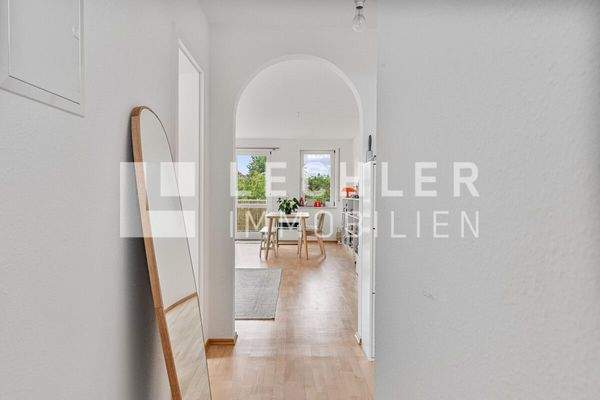 Blick in den Wohnbereich