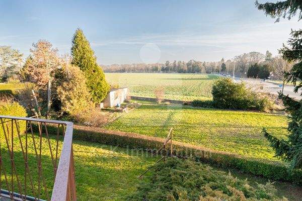 Blick auf Garten Dachgeschoss