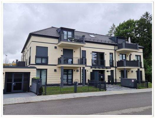 Ansicht West des attr. Hauses