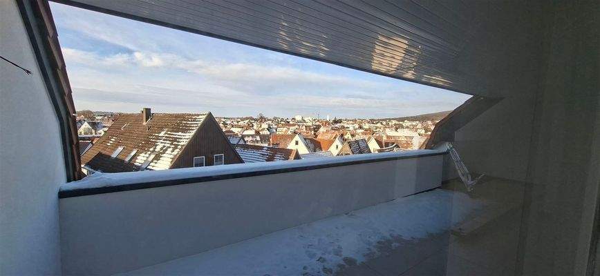 Blick über die Dächer ...