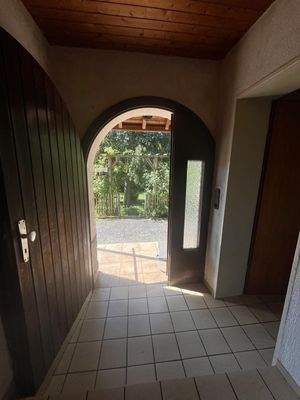 Tür für in den Garten