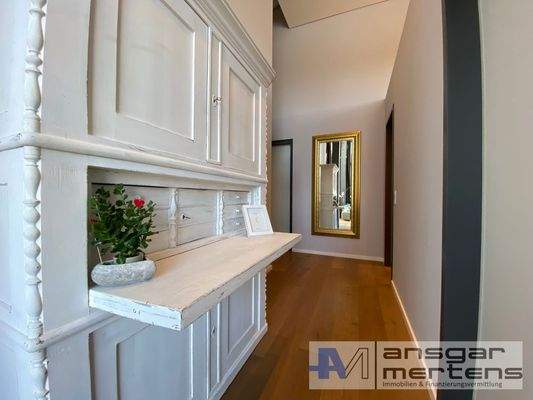 Diele zu den Zimmern