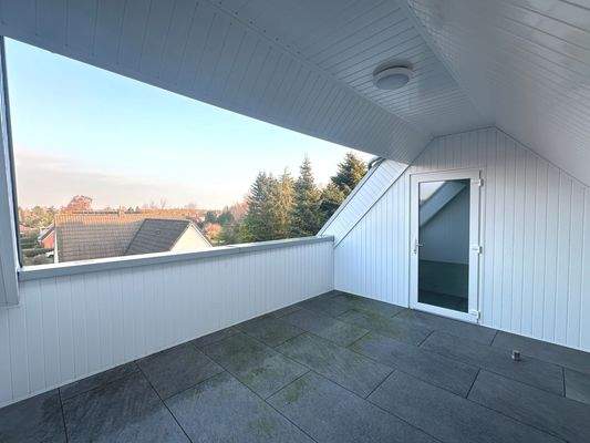 Dachterrasse mit Ausblick
