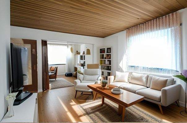 Illustriertes Wohnzimmer