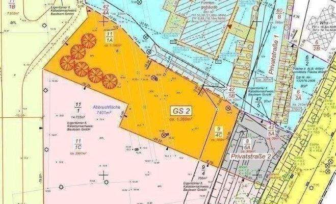 zu verkaufendes Grundstück GS 2
