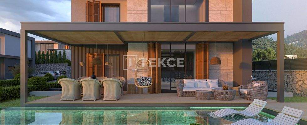 Functional Designed Villas Close to the Amenities in Bodrum