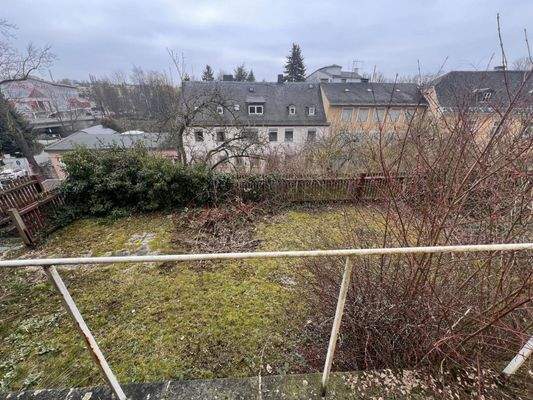 Gartenbereich auf 2 Ebenen