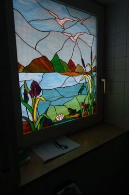 Badezimmerfenster