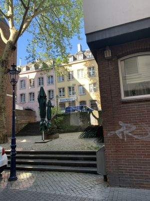 Ansicht vom Buttermarkt (vor Fassadenrenovierung)