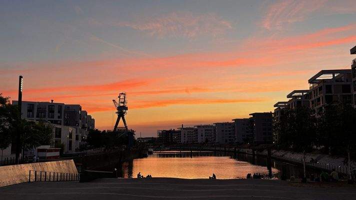 Abendstimmung an der Mole 