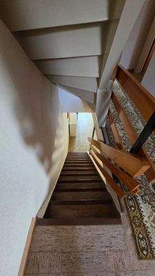 Treppe zwischen OG und EG