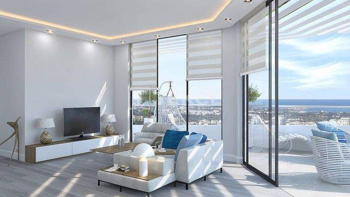 Sea View Flats with Stylish Design in North Cyprus Girne